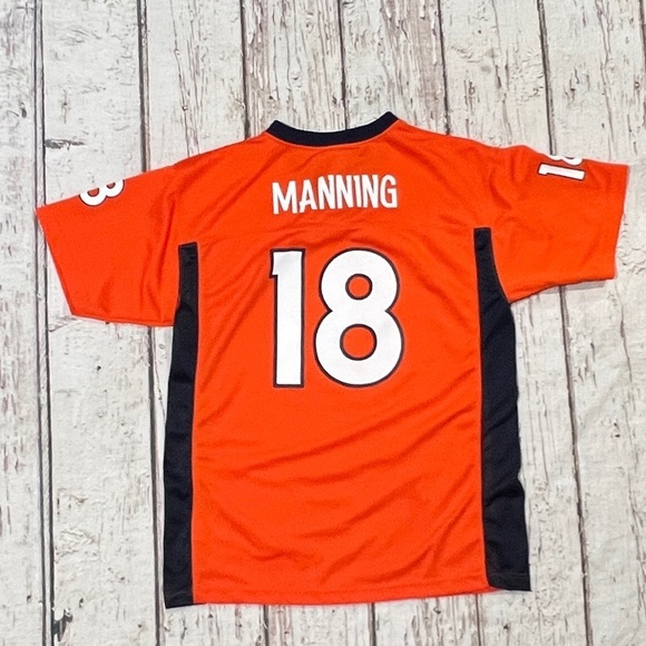 Boys Kids Peyton Manning Denver Broncos NFL Football Sports Jersey - Picture 2 of 6